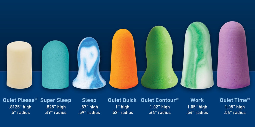 Different types of ear plugs for any occasion