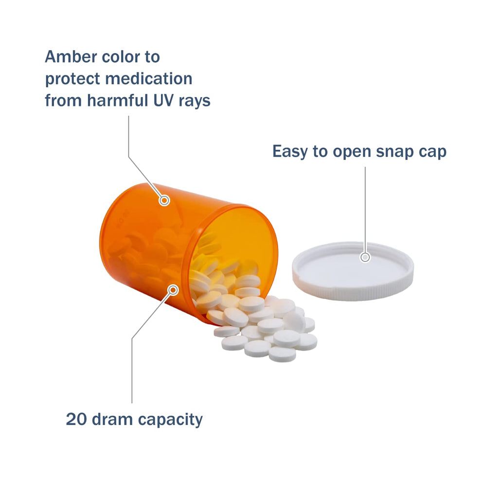 Ezy Dose® 20 Dram Vial (Case of 180)