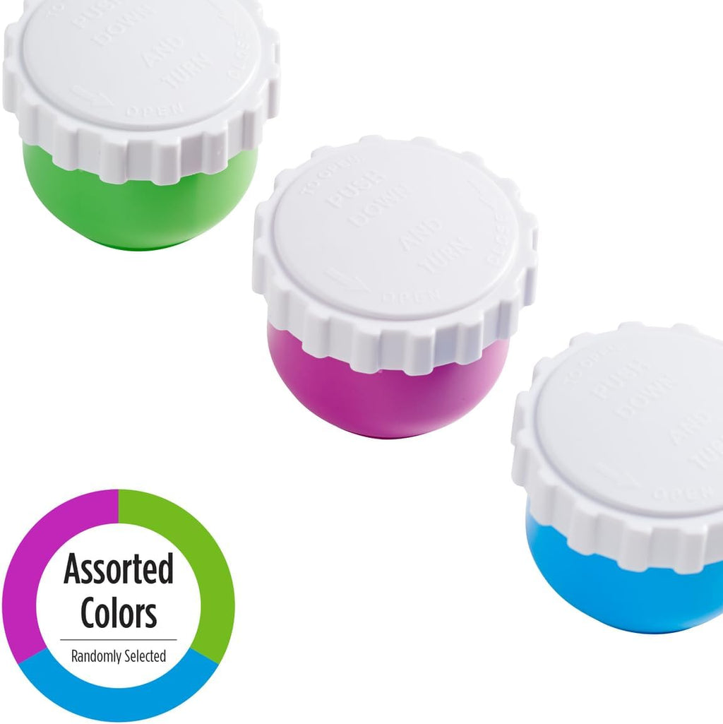 Ezy Dose® Three Compartment Pill Container