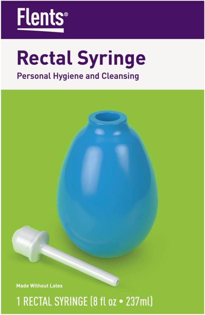 Flents Rectal Syringe | Personal Hygiene & Cleaning Made Without Latex | Apothecary Brands
