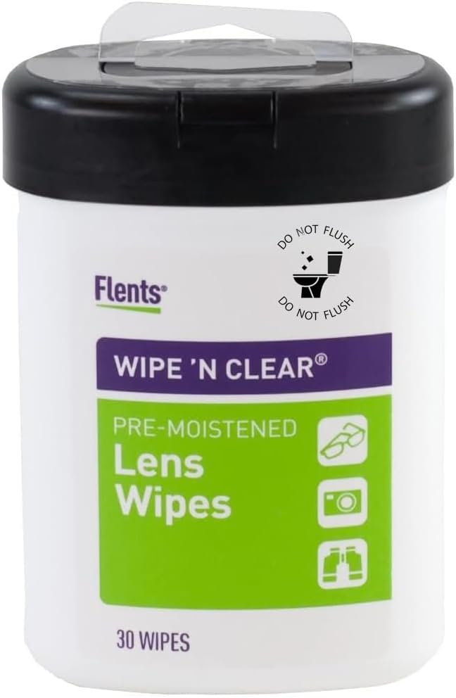 Flents® Wipe 'n Clear® Lens Wipe Canister (30 Count)