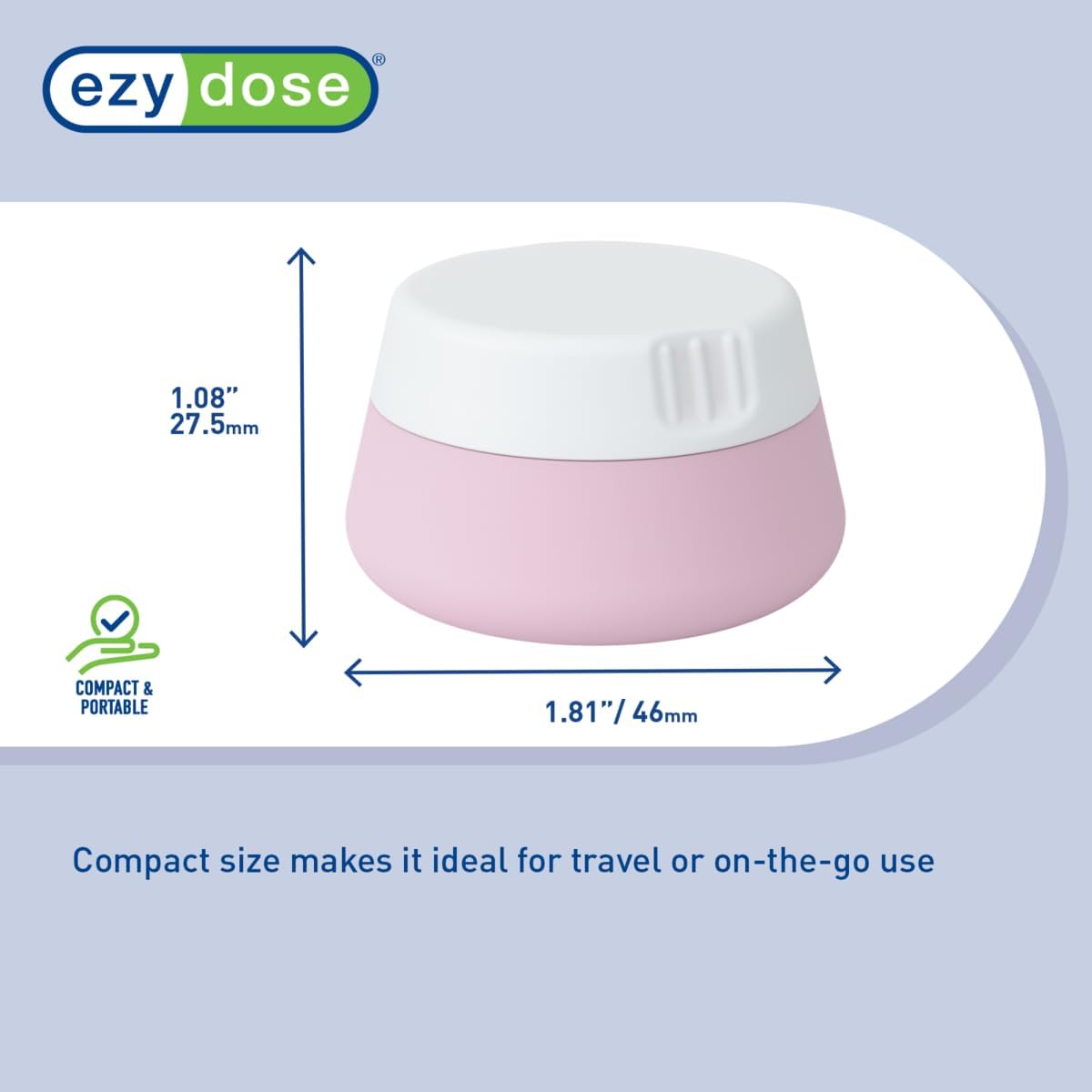 Ezy Dose® Silicone Jars (3 Pack)