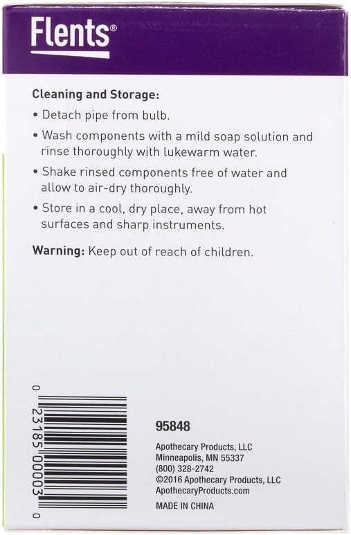 Flents Cleaning & Storage Instructions | Apothecary Brands