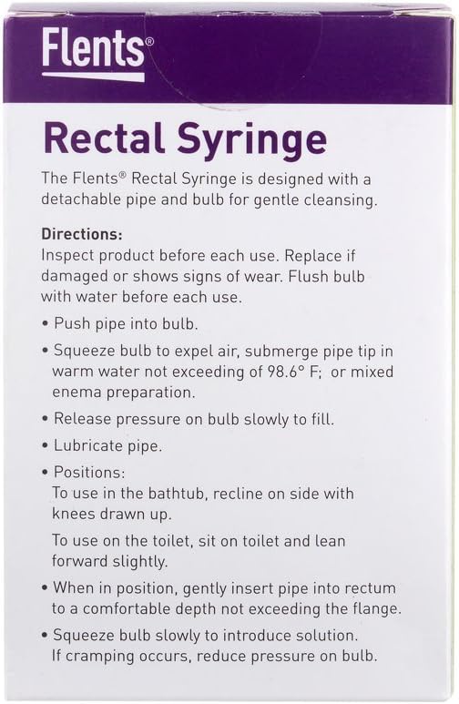 Flents Rectal Syringe Directions | Apothecary Brands