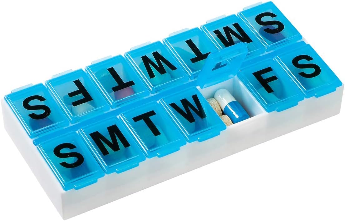 Ezy Dose® Contoured 2-Week Pill Organizer