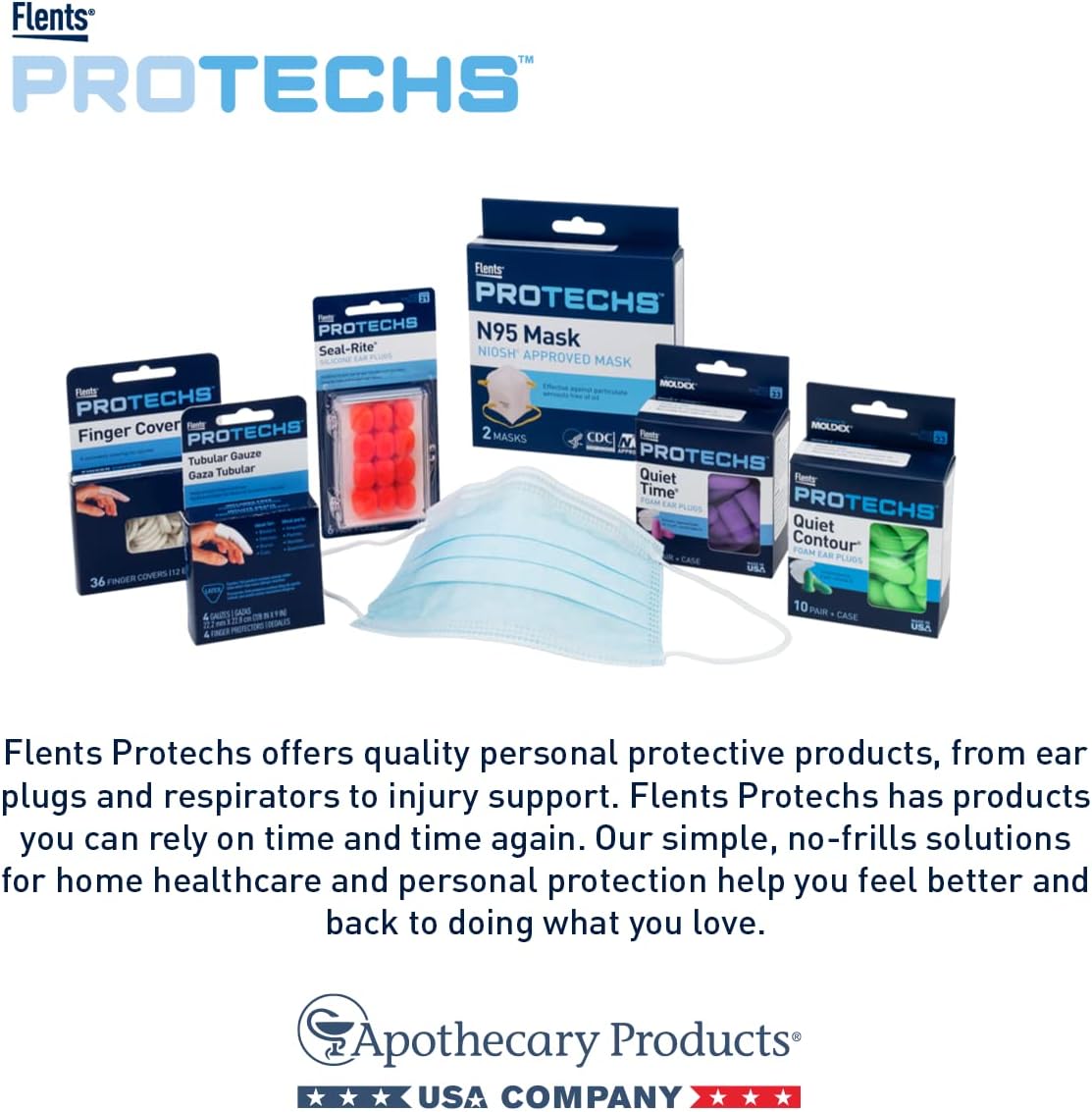 Flents Protechs Seal-Rite Silicone Moldable Ear Plugs, Clear, 3-Pair