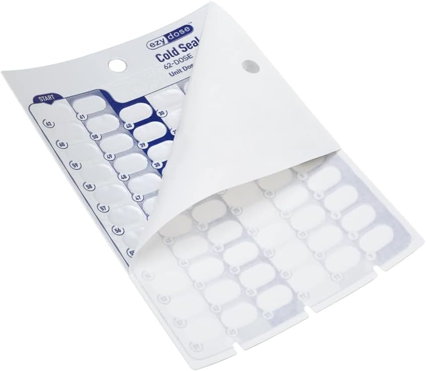 Ezy Dose® 62-Day Disposable Cards (Case of 500)