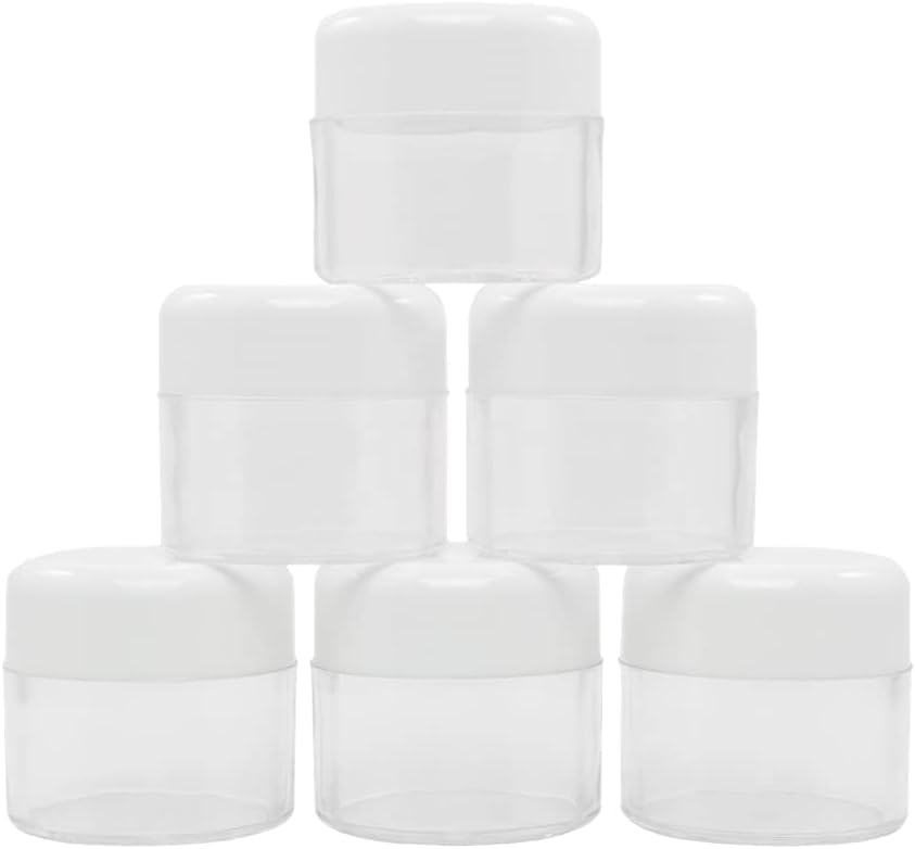 Flents® 1.25 oz Travel Cosmetic Jars (6 Pack)
