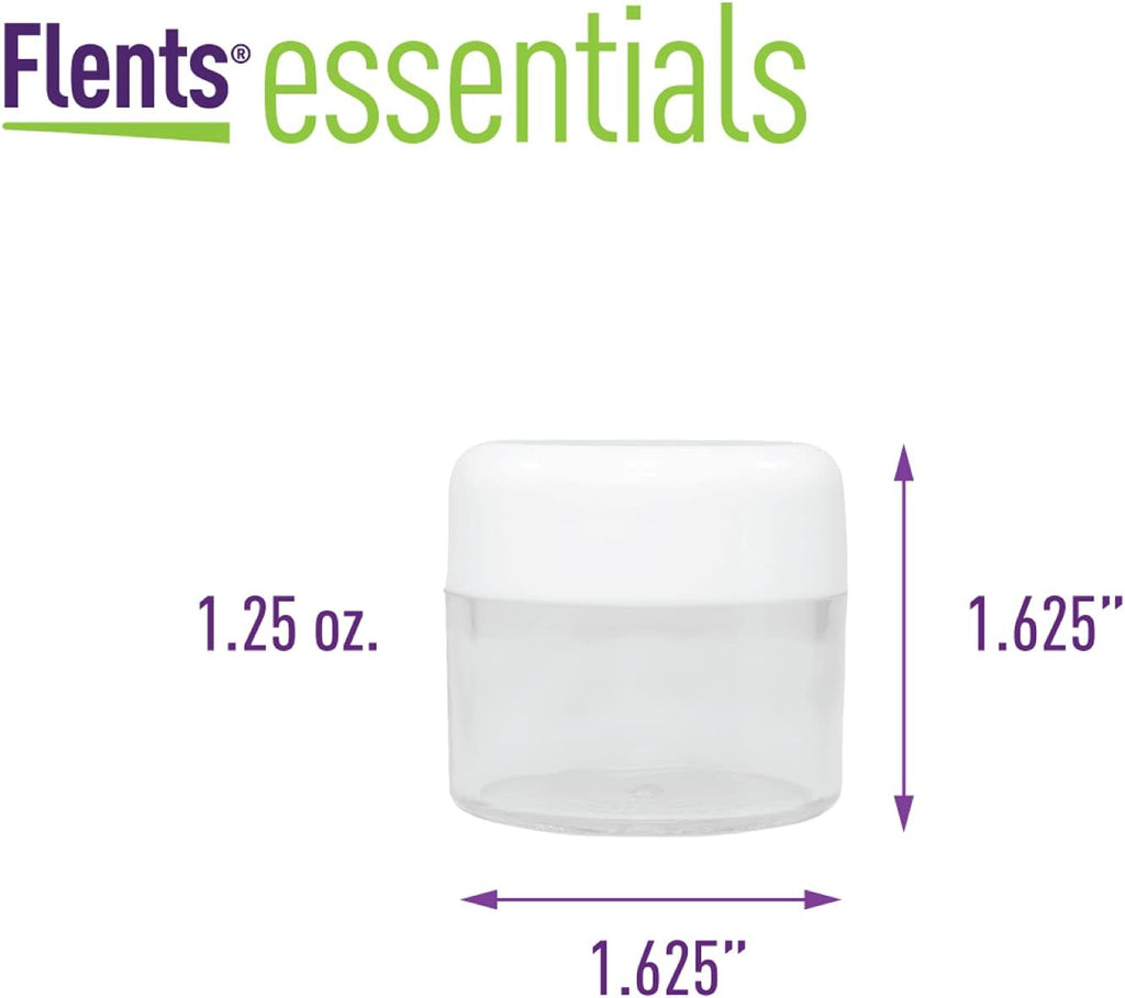 Flents® 1.25 oz Travel Cosmetic Jars (6 Pack)