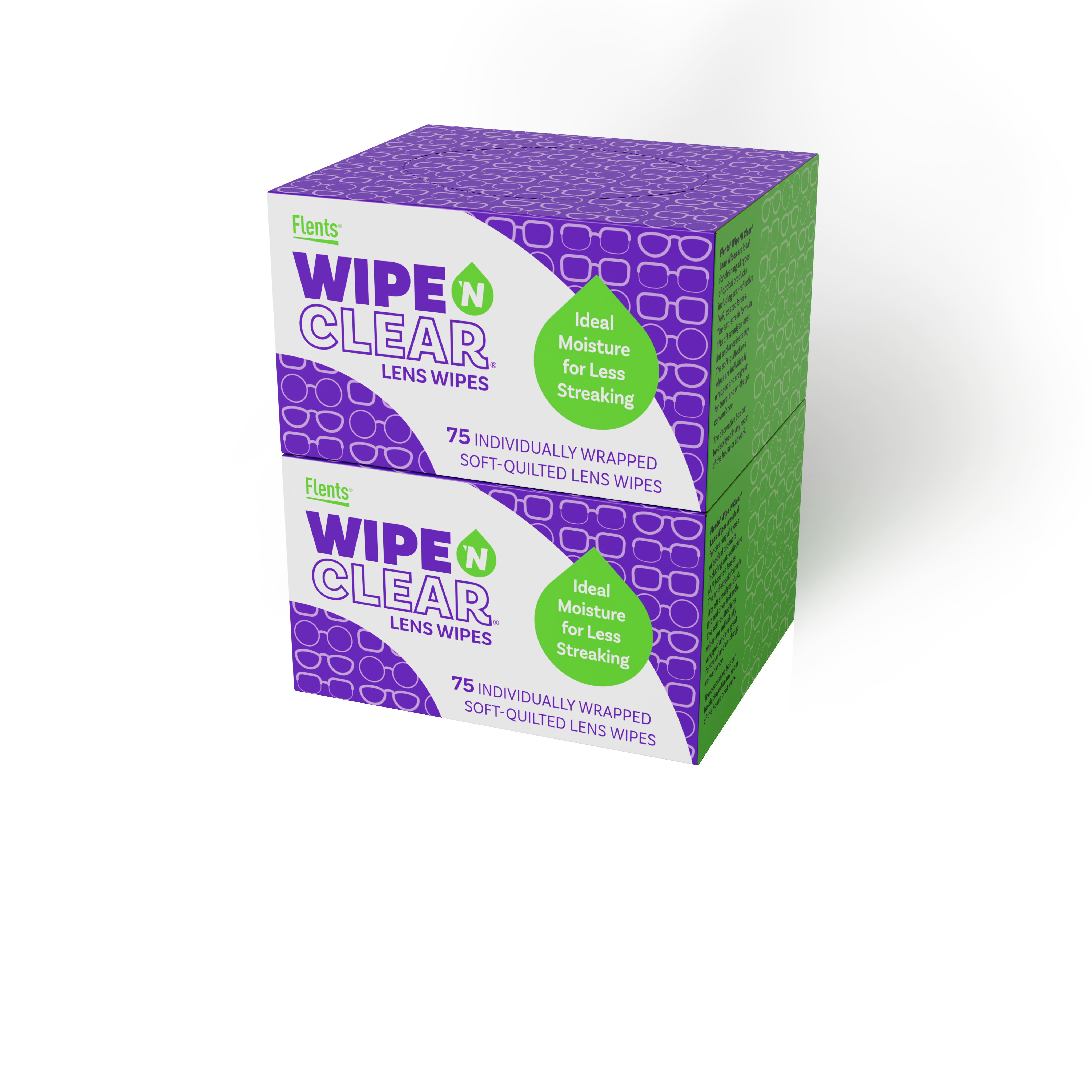 Flents® Wipe 'n Clear® Lens Cleaning Wipes (150 Count)