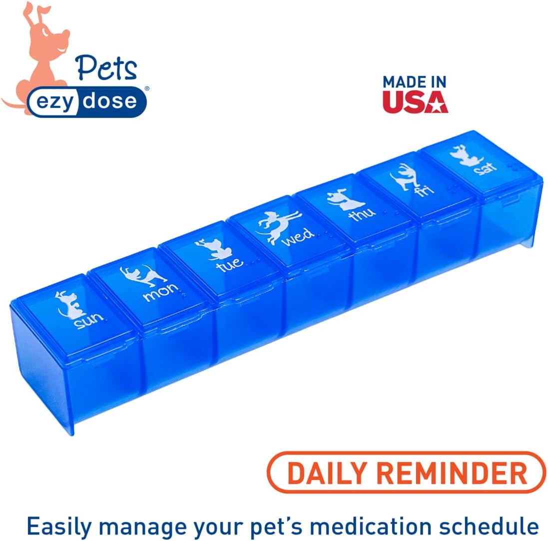 Ezy Dose® Pet Weekly Dog Pill Organizer (Large)