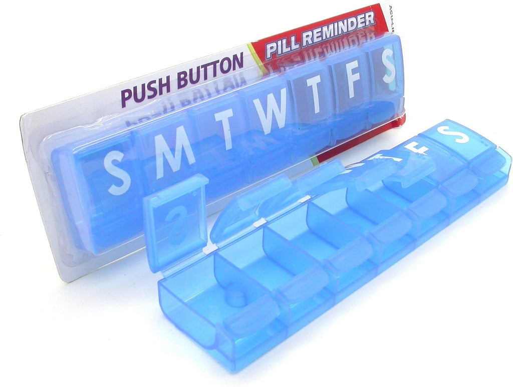 Acu-Life® 7 Day Push Button Pill Reminder (XL)