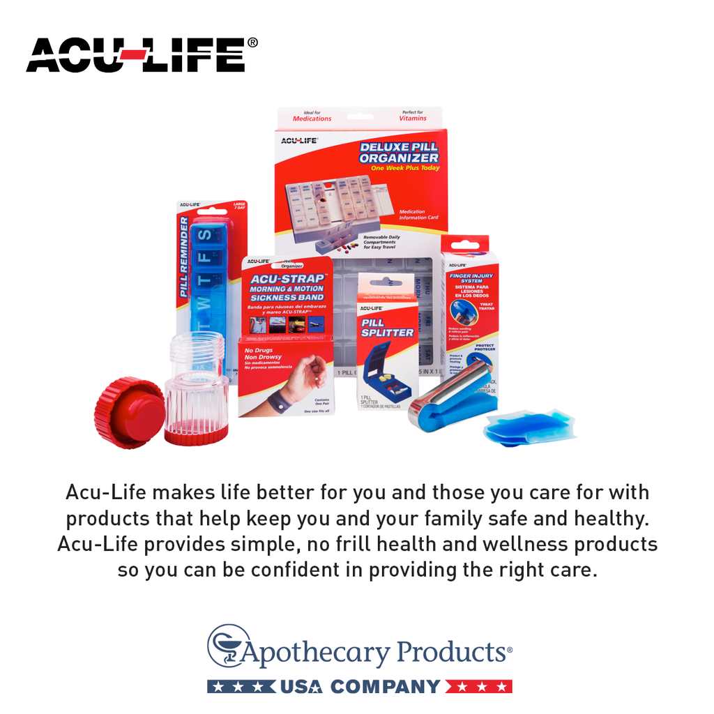 Acu-Life® 7 Day Push Button Pill Reminder (XL)