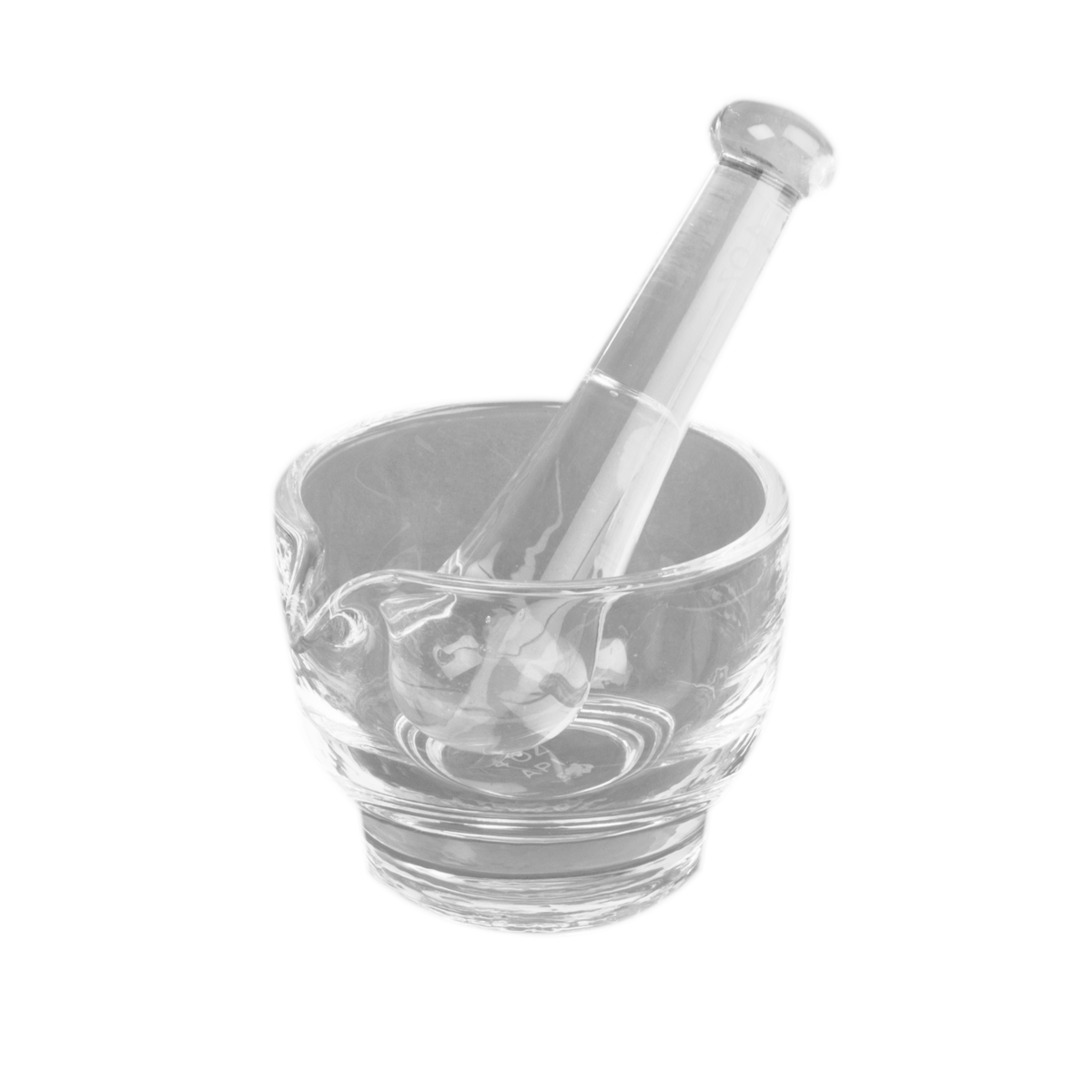 Apothecary Products 4 oz Glass Mortar and Pestle Set