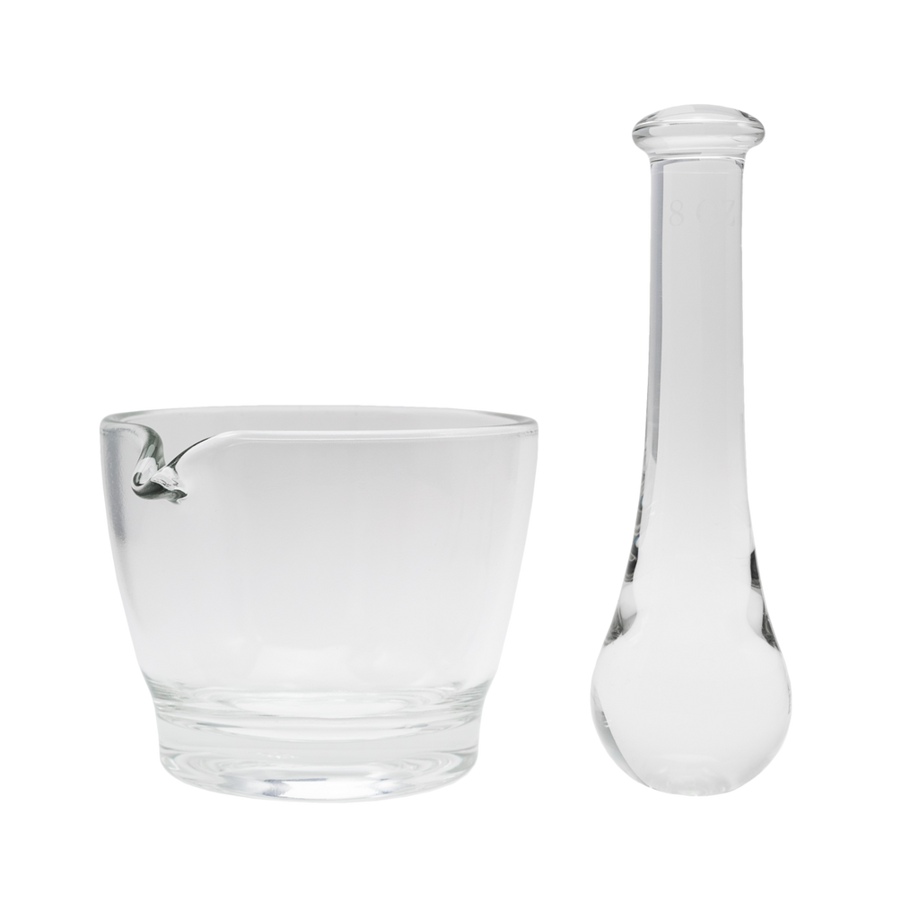 Apothecary Products 8oz Glass Mortar and Pestle