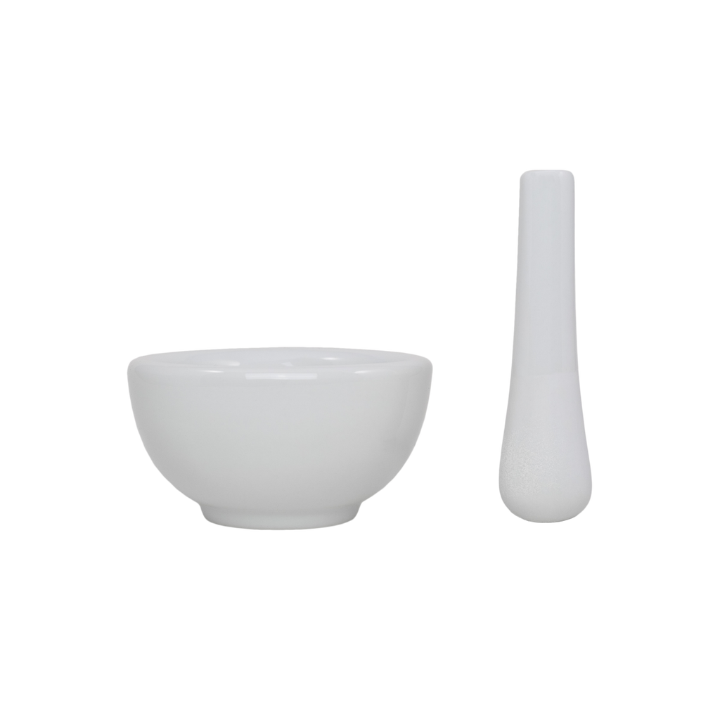 Apothecary Products 4 oz Porcelain Mortar and Pestle Bowl
