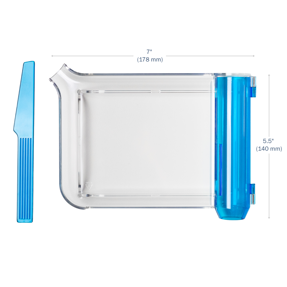 Apothecary Products Left-Handed Pill Tray & Spatula