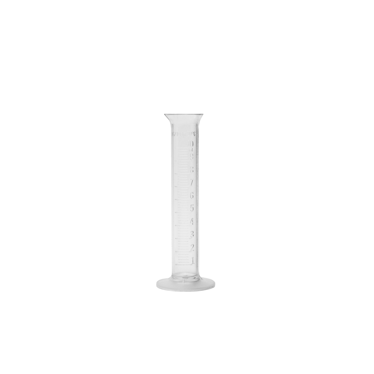 Apothecary Products 10 mL Autoclavable Polymethylpentene Graduated Cylinder