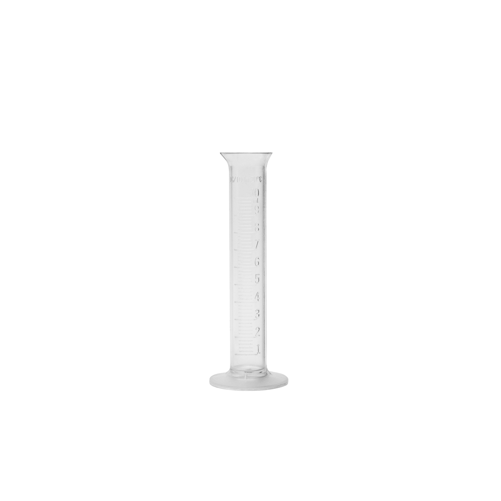 Apothecary Products 10 mL Autoclavable Polymethylpentene Graduated Cylinder