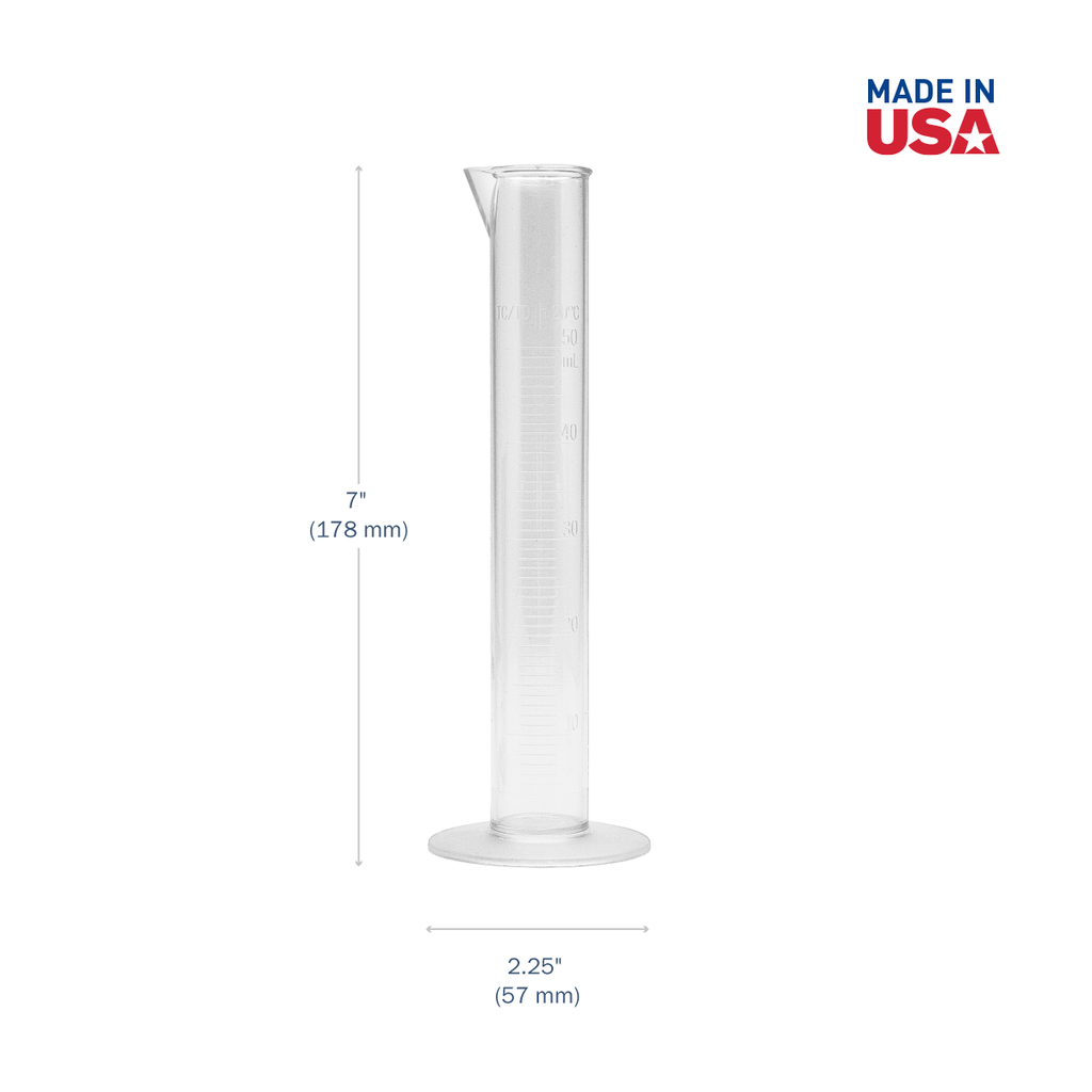 Apothecary Products 50mL Autoclavable Graduated Cylinder