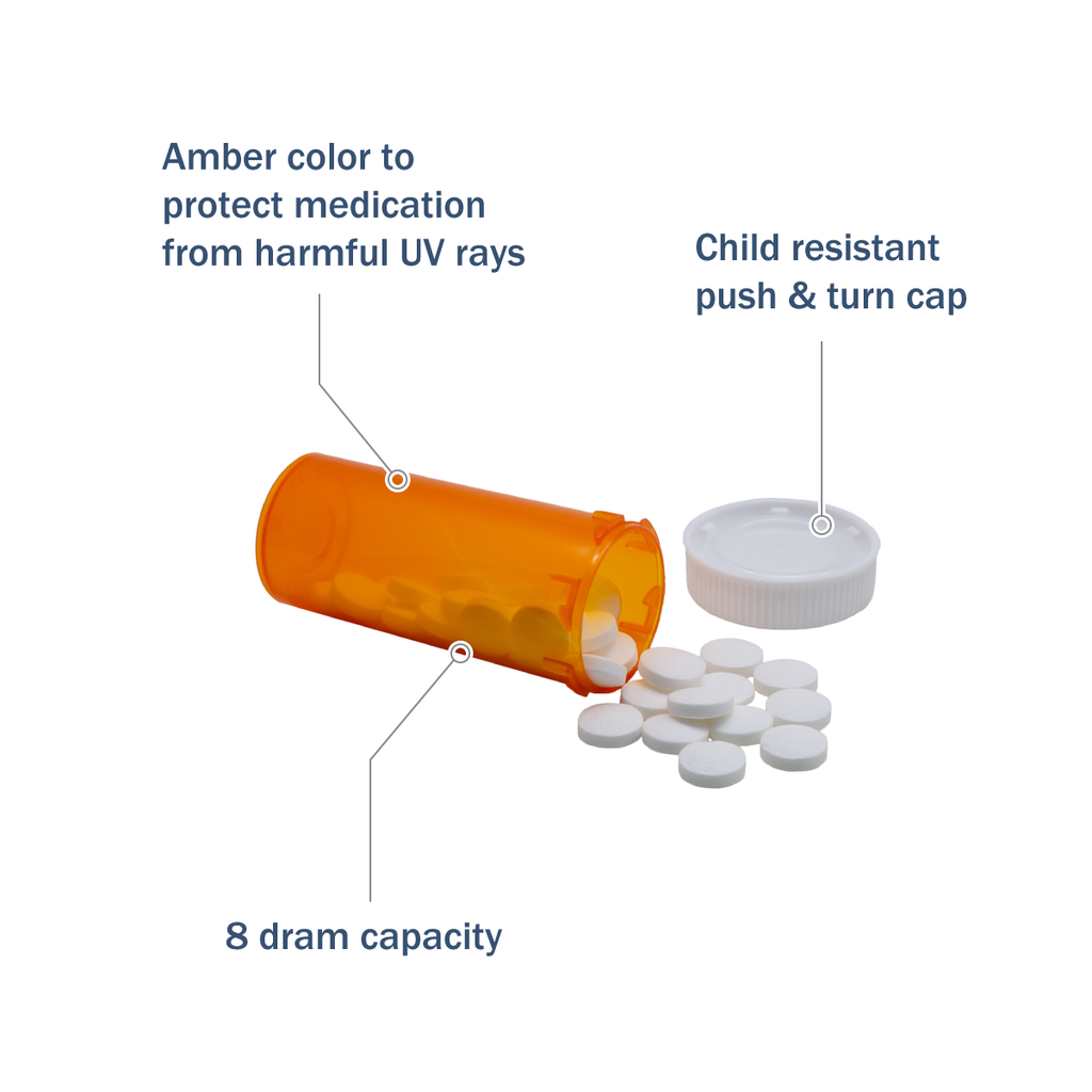 Ezy Dose® 20 Dram Vial (Case of 180)
