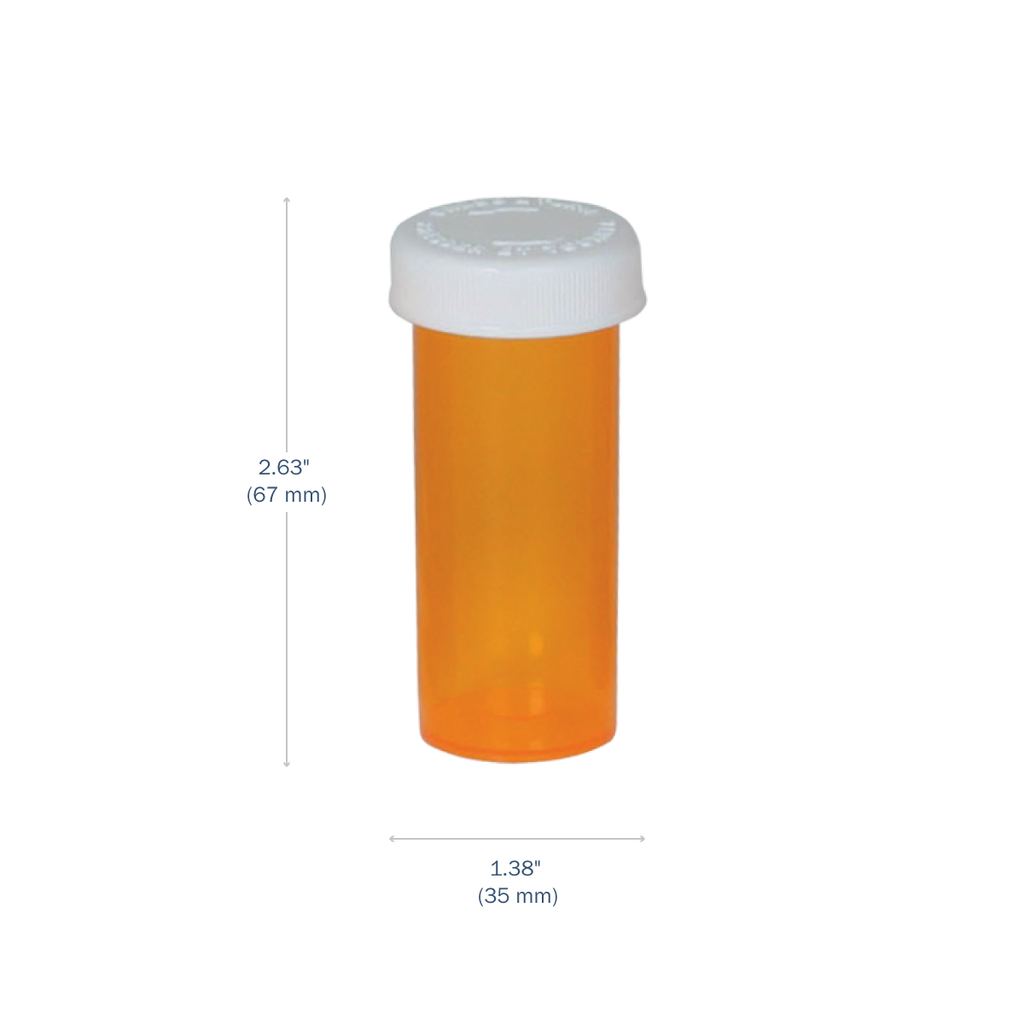 Ezy Dose® 20 Dram Vial (Case of 180)