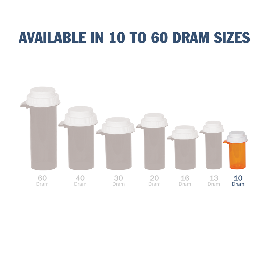 Ezy Dose® 10 Dram Vial (Case of 250)