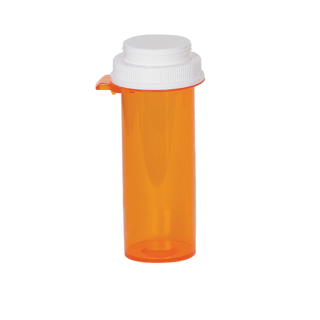 Apothecary Products Pill, Medicine, Vitamin Container & Vial | 60 Dram Storage | Child-Resistant Cap | Case of 60