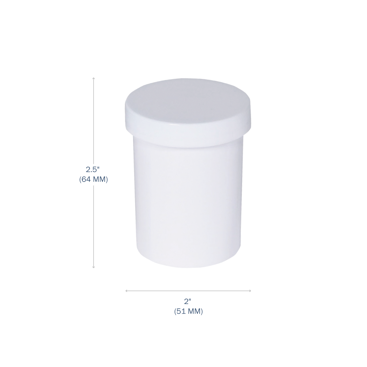 Apothecary Products 2 oz Ointment Jar and Container (Pack of 12)
