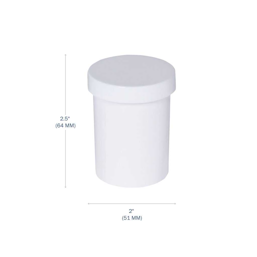 Apothecary Products 2 oz Ointment Jar and Container (Pack of 12)