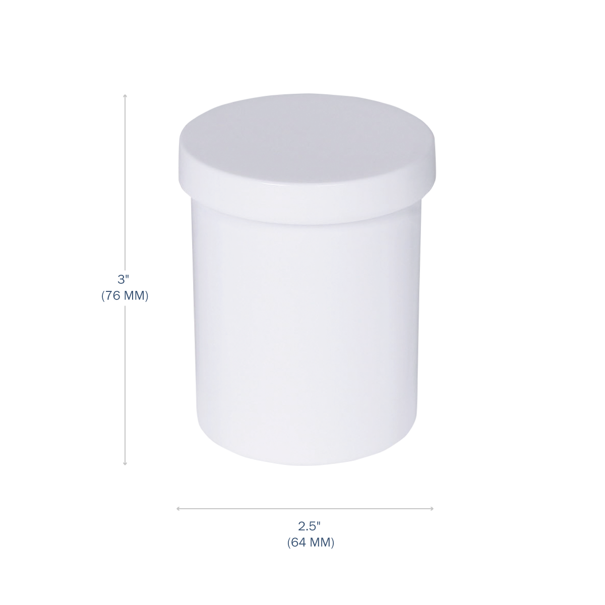 Ezy Dose® 4 oz Ointment Jar and Containers (Pack of 12)