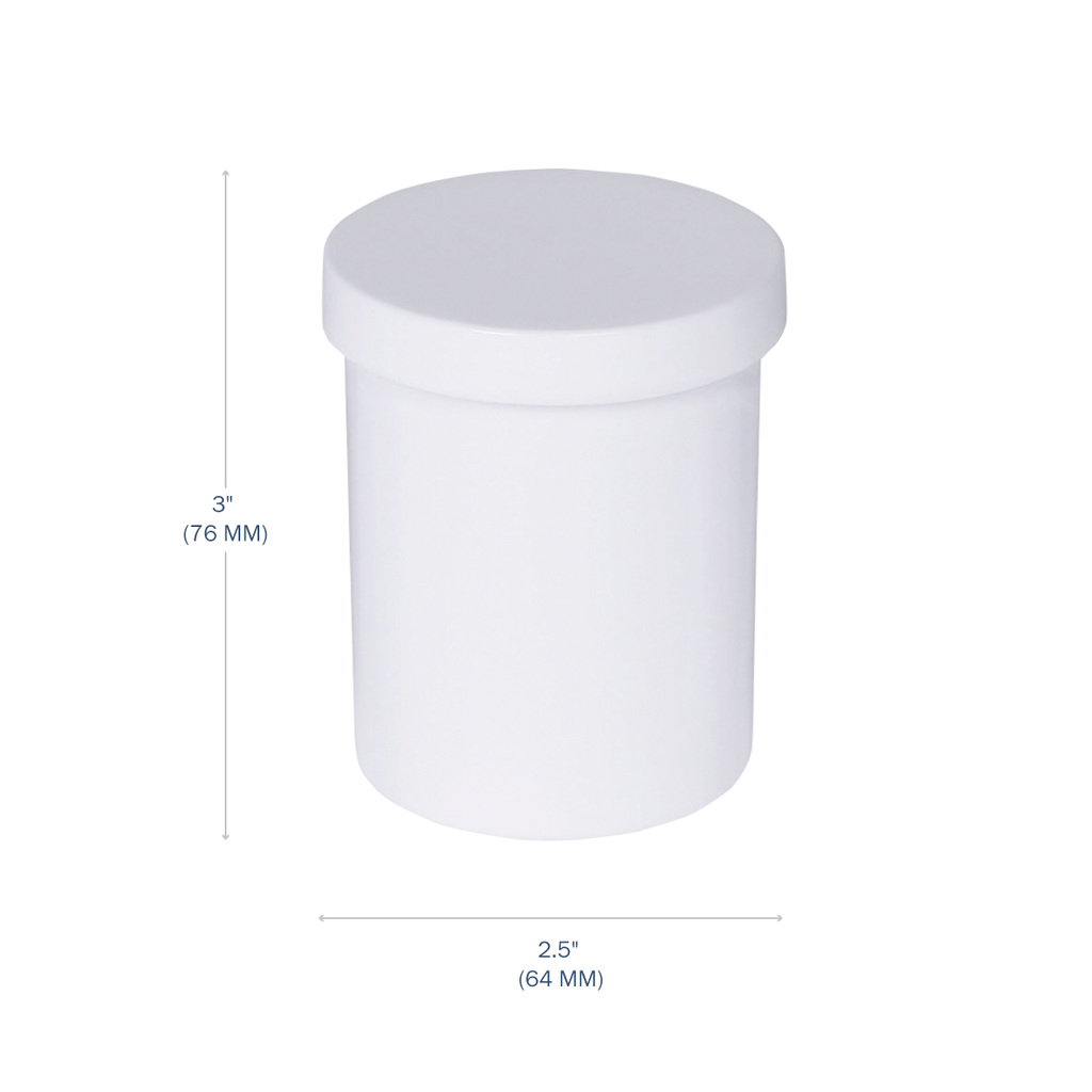 Ezy Dose® 4 oz Ointment Jar and Containers (Pack of 12)