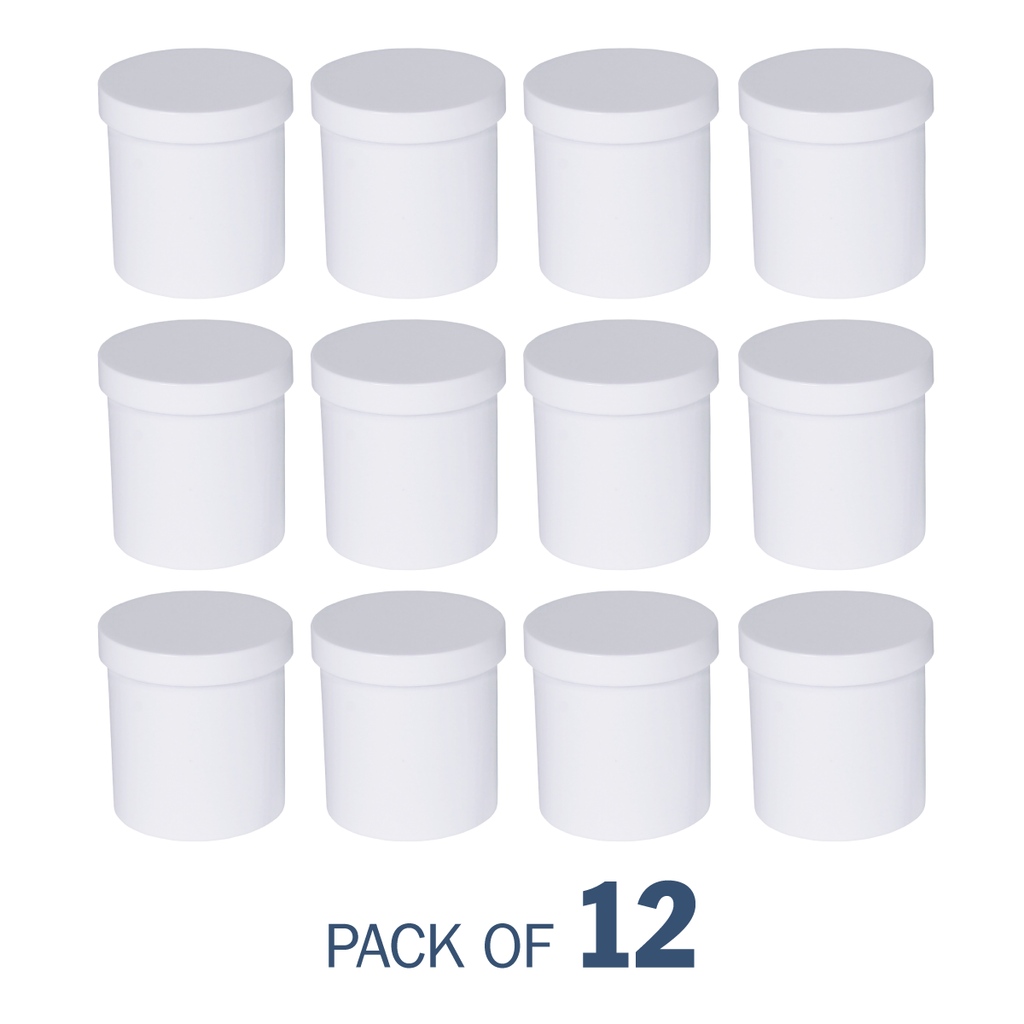 Apothecary Products 16 oz Ointment Jar and Container (Pack of 12)