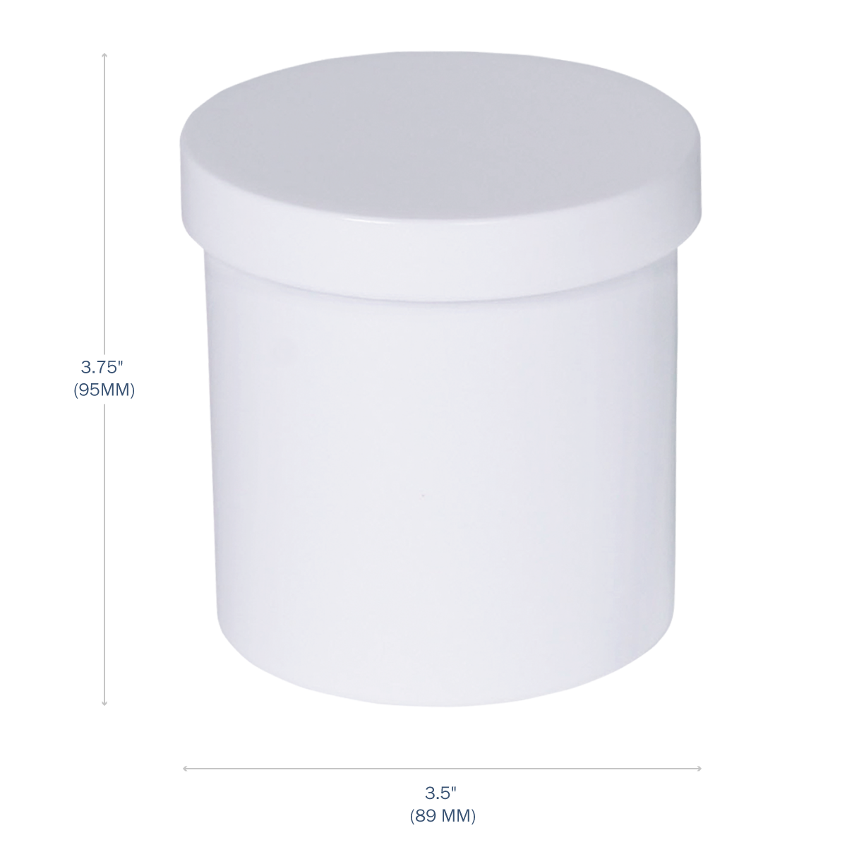 Apothecary Products 16 oz Ointment Jar and Container (Pack of 12)