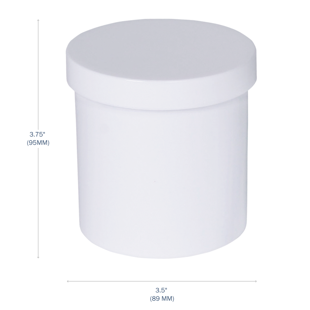 Apothecary Products 16 oz Ointment Jar and Container (Pack of 12)