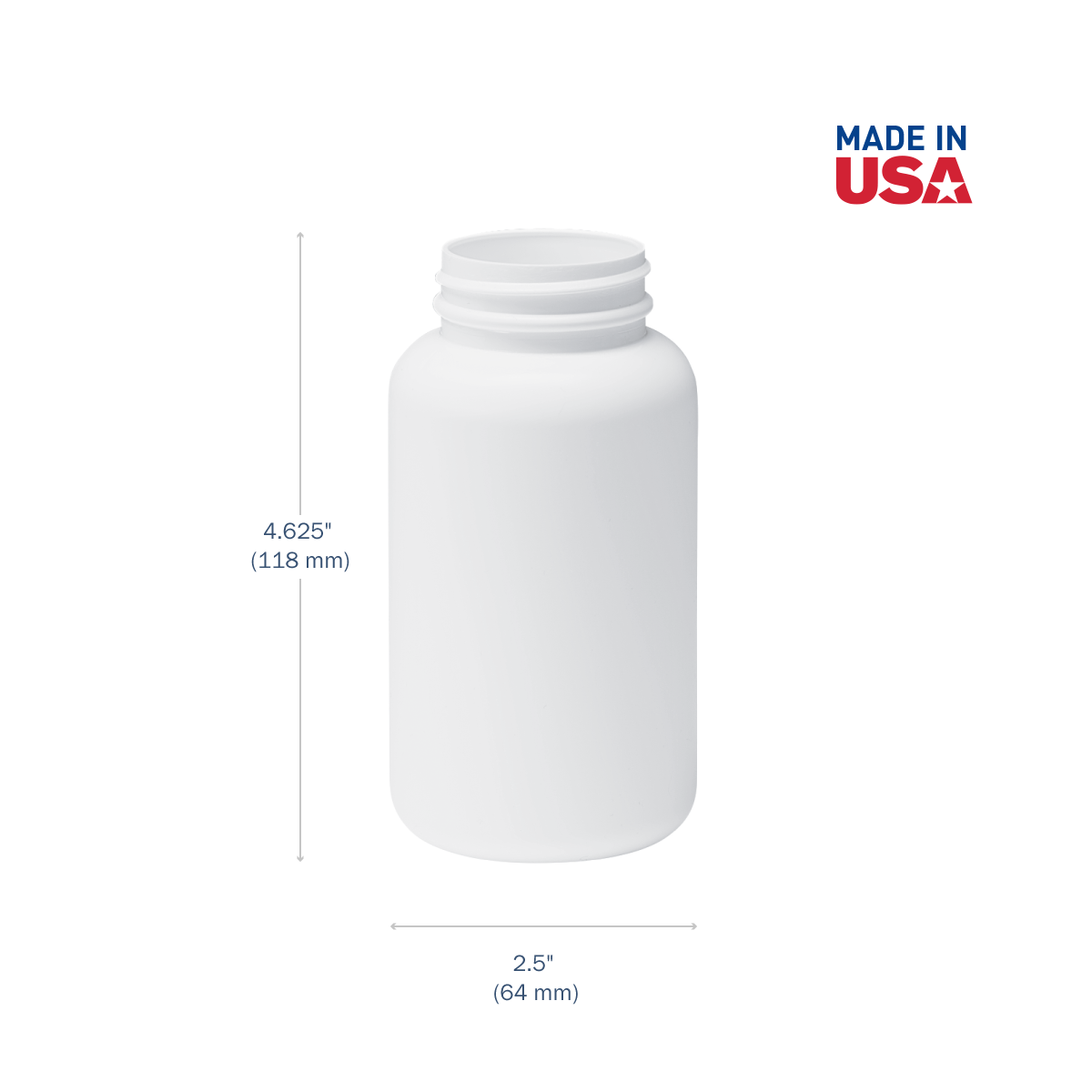 Ezy Dose® 400 mL Pharmaceutical Round Bottle (Pack of 12)