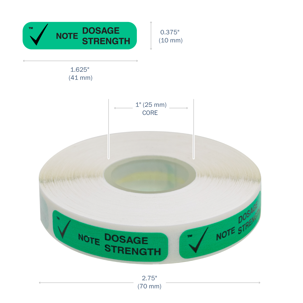 Label Dosifier Apothecary Products