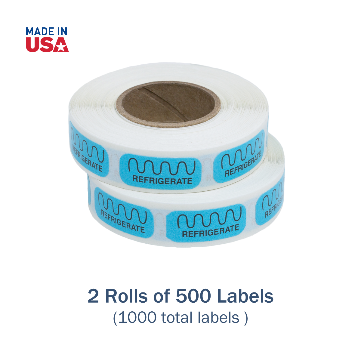 Apothecary Products "Refrigerate" Labels (Case of 1000)