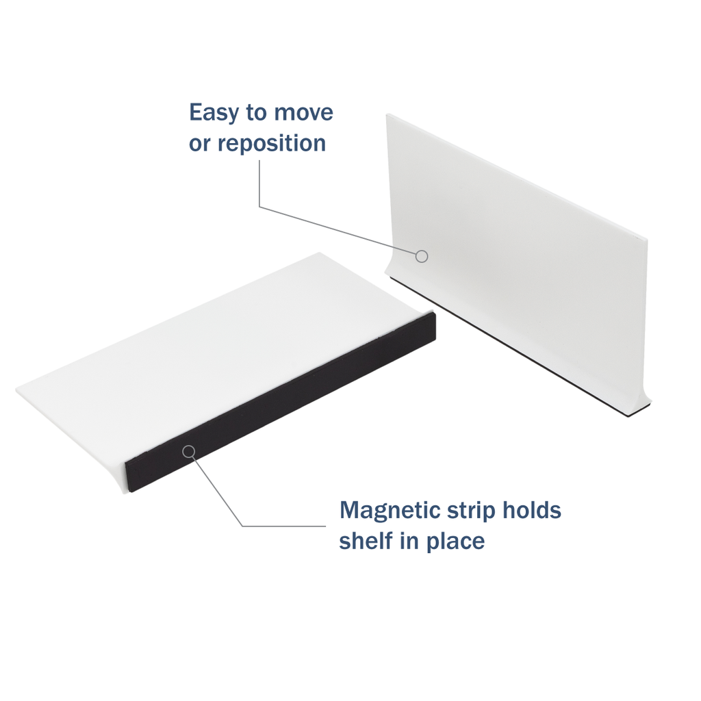 Apothecary Products Magnetic Shelf Divider (6 in x 3 in)
