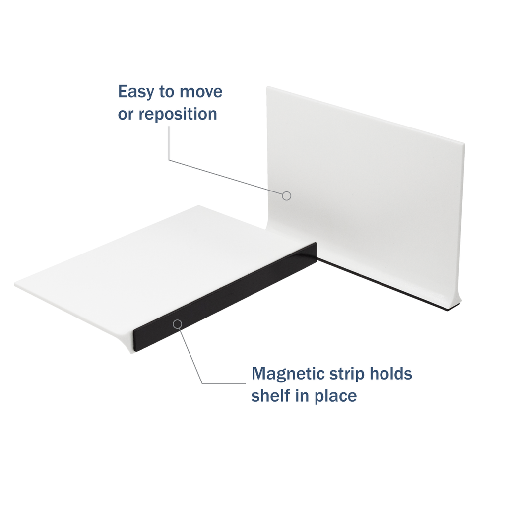 Apothecary Products Magnetic Shelf Divider (6 in x 4 in)
