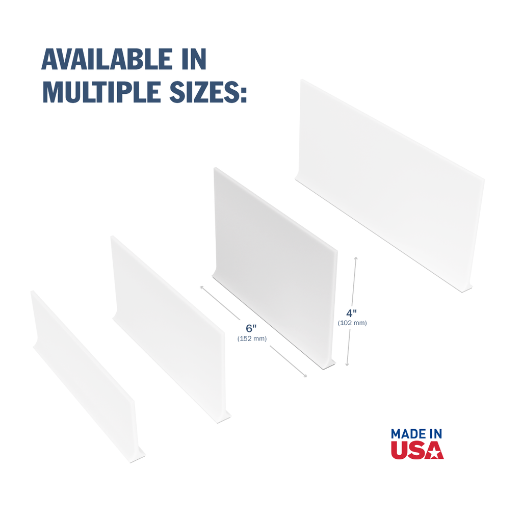 Apothecary Products Magnetic Shelf Divider (6 in x 4 in)