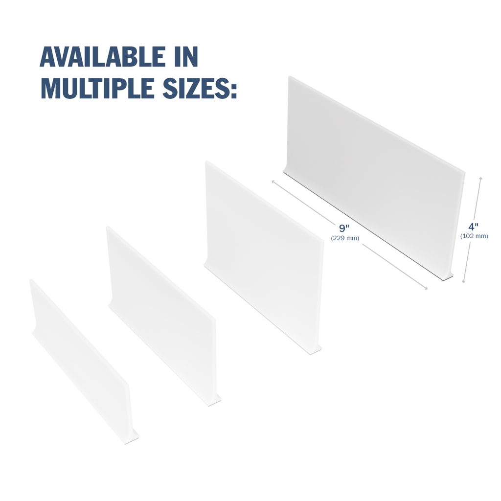 Apothecary Products Magnetic Shelf Divider (9 in x 4 in)