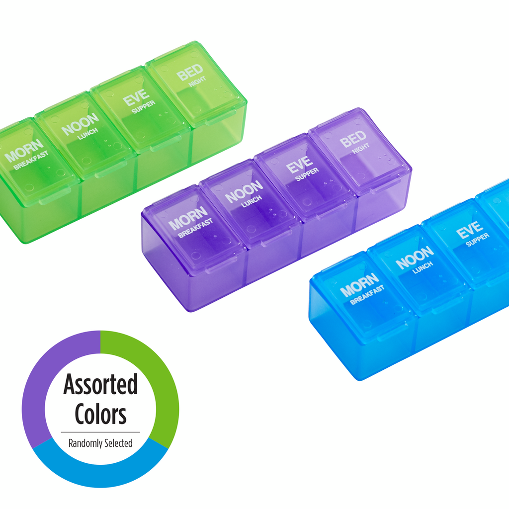 Ezy Dose® Daily 4x/day Pill Planner
