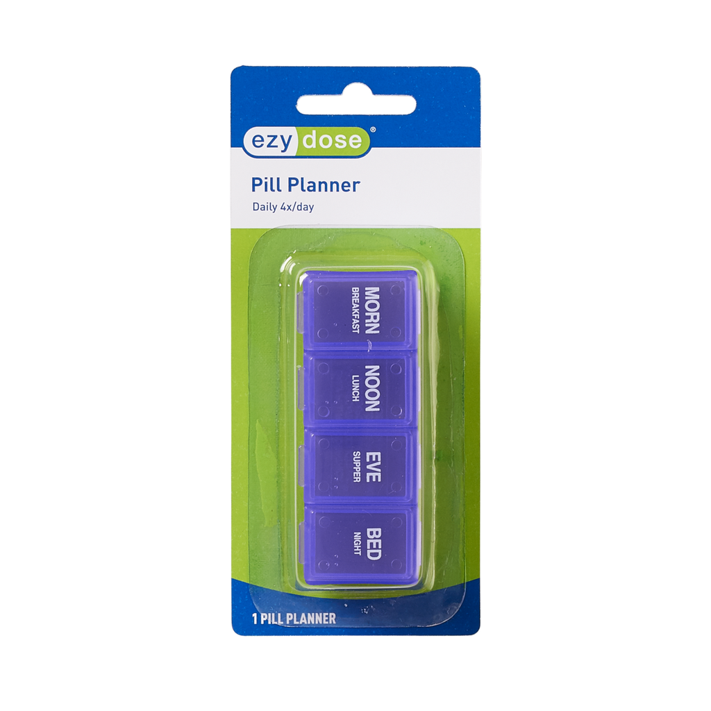 Ezy Dose® Daily 4x/day Pill Planner