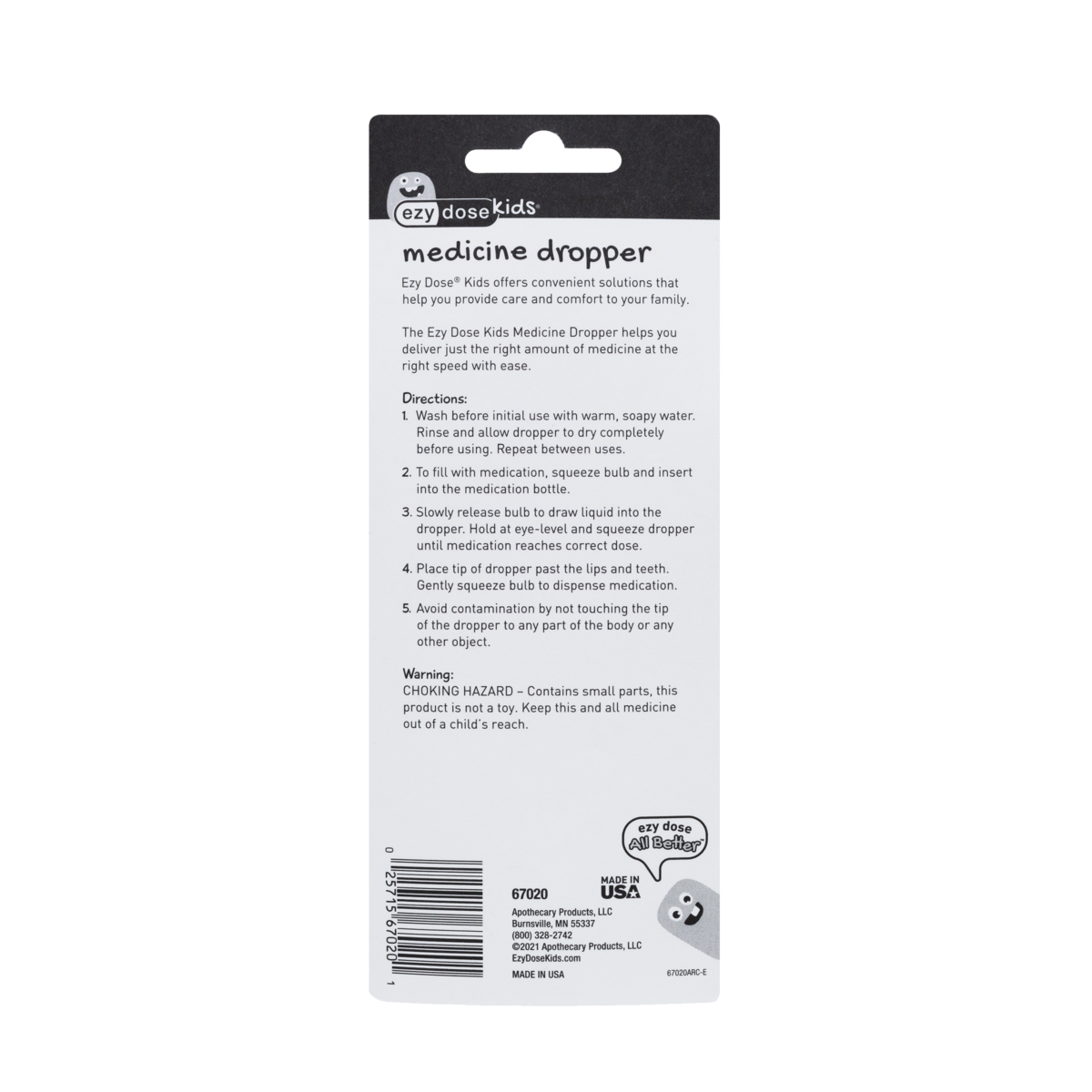 Ezy Dose Kids® 5 mL/1 TSP Medicine Dropper