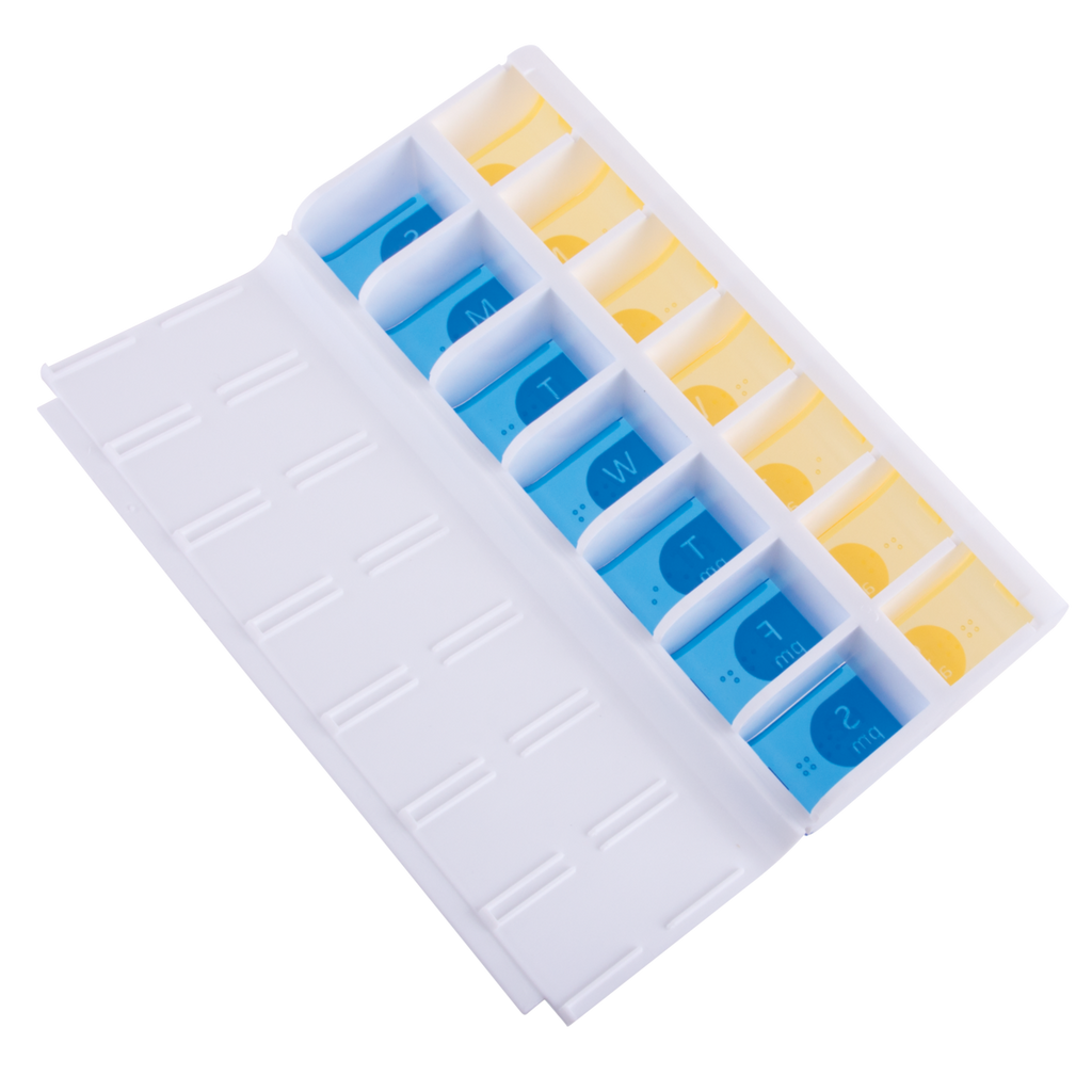 Ezy Dose® Easy Fill Weekly AM/PM Pill Planner