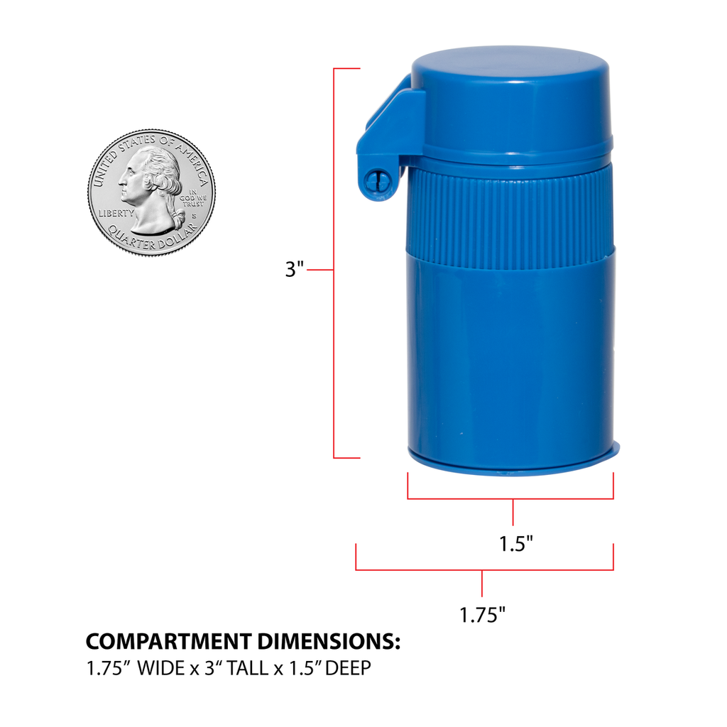 Dimensions of pill cutter and crusher