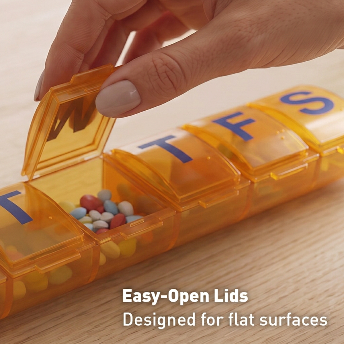 Ezy Dose® Contoured Weekly Pill Organizer (Large)
