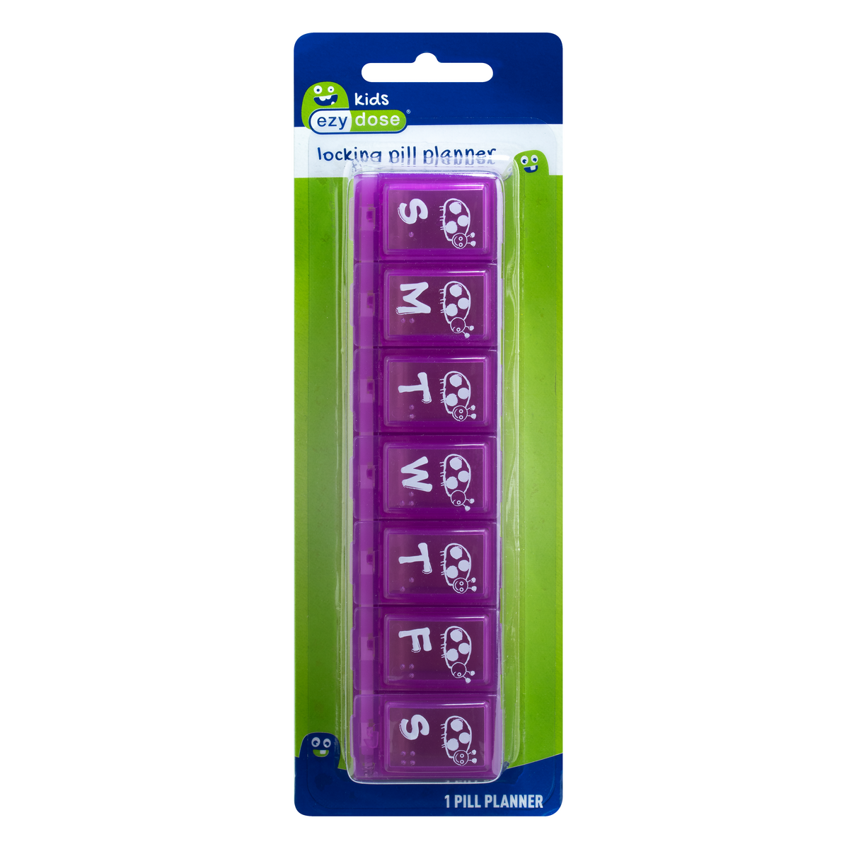 Ezy Dose Kids® Locking Pill Organizer