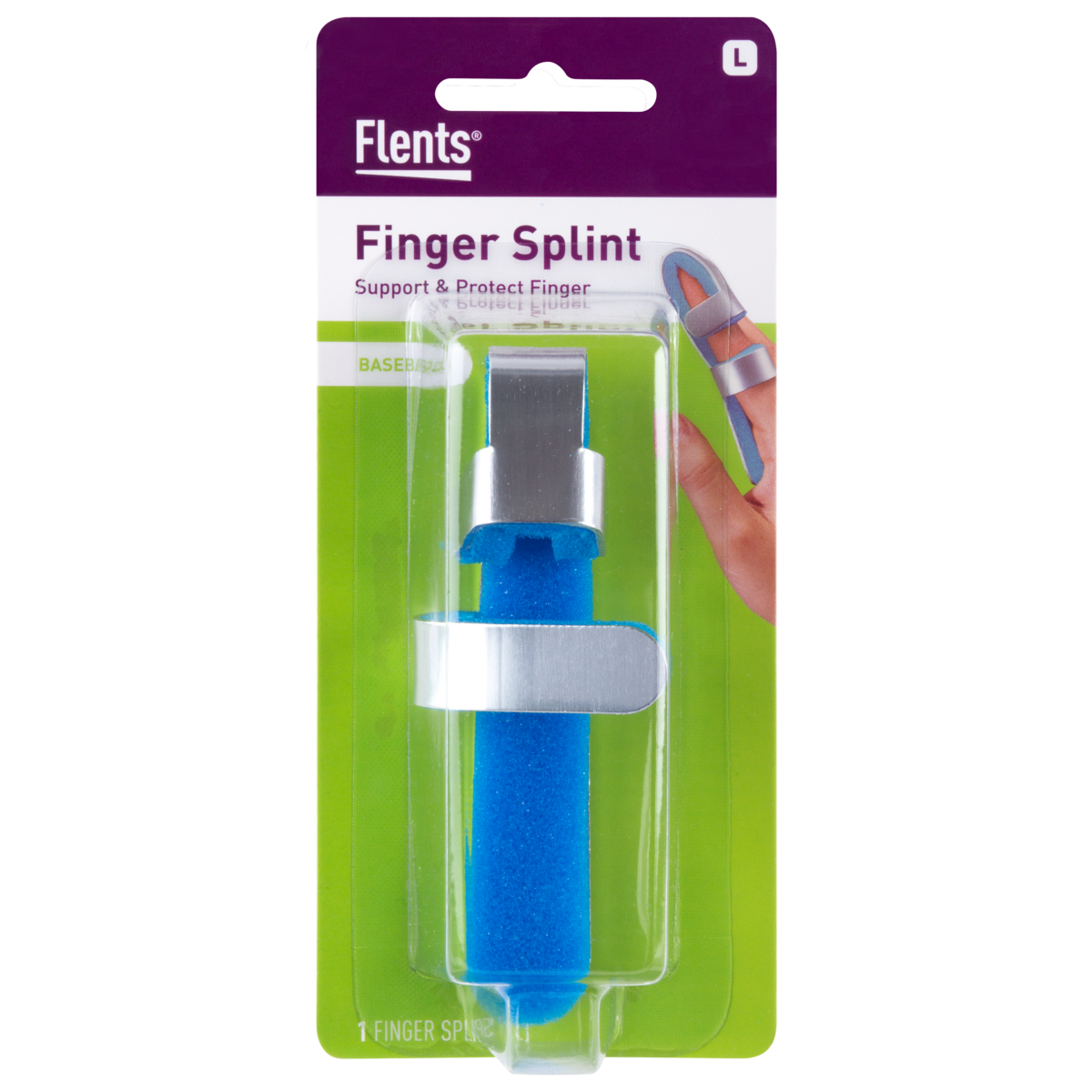 Flents® Baseball Finger Splint (Large)
